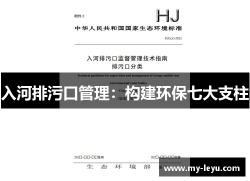 入河排污口管理：构建环保七大支柱